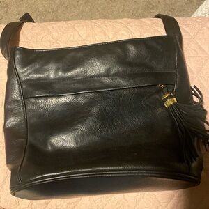 Womens Black Shoulder Bag